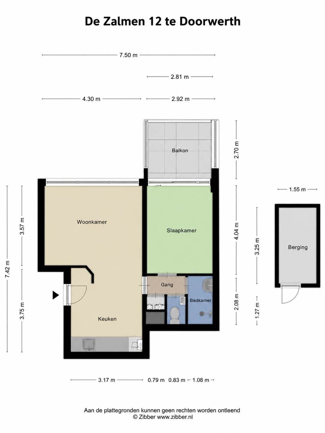 Appartement te koop: De Zalmen 12, Doorwerth
