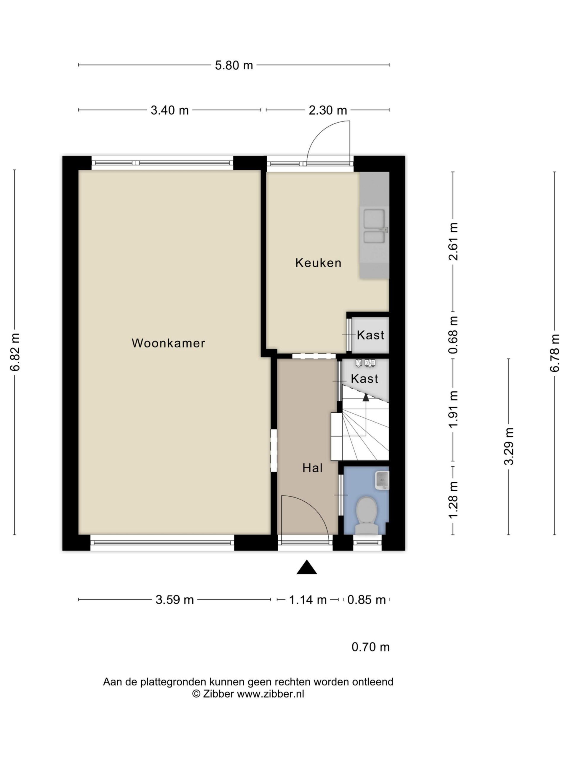 Tussenwoning te koop: Narcisstraat 3, Giesbeek